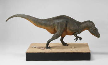 LARGE BRONTO-TYPE STANDING DINO