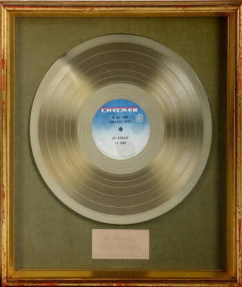 BO DIDDLEY GOLD RECORD APPRECIATION AWARD