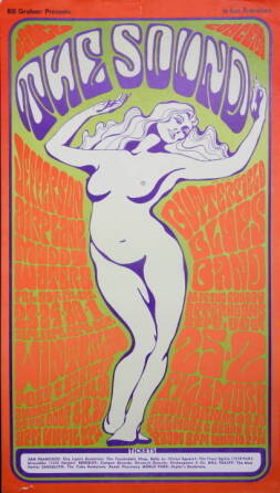 "THE SOUND" BILL GRAHAM POSTER