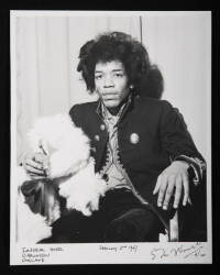 JIMI HENDRIX PHOTOGRAPH BY IAN WRIGHT