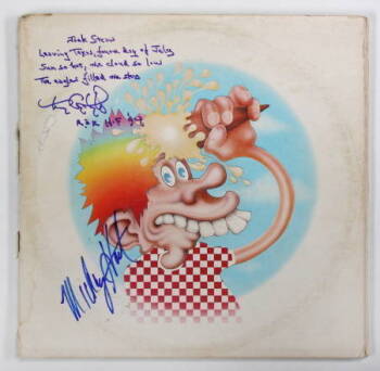 MICKEY HART AND TOM CONSTANTEN SIGNED "EUROPE '72" ALBUM