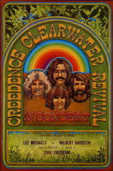 CREEDENCE CLEARWATER REVIVAL POSTERS AND SHEET MUSIC