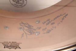 PEARL JAM SIGNED EPHEMERA AND SNARE DRUM - 4