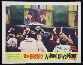 A HARD DAY'S NIGHT LOBBY CARD NUMBER 4