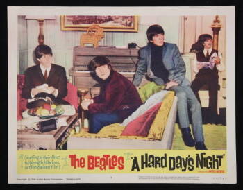 A HARD DAY'S NIGHT LOBBY CARD NUMBER 5