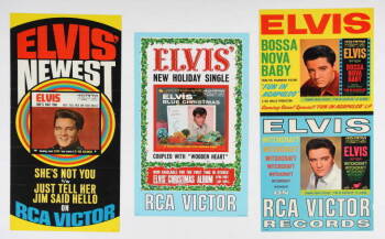ELVIS PRESLEY RECORD PROMOTION POSTERS