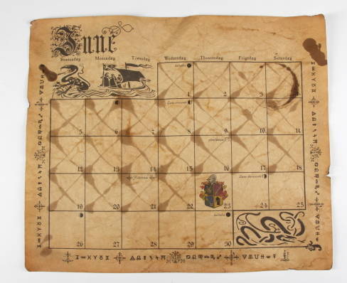 THE CAPE MAX MELINI CALENDAR AND MAP