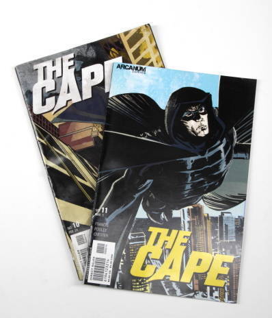 THE CAPE THE CAPE COMIC BOOKS