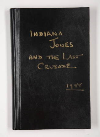 INDIANA JONES AND THE LAST CRUSADE PRODUCTION SCRIPT