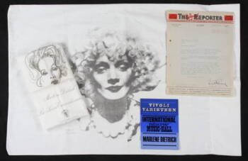 MARLENE DIETRICH EPHEMERA