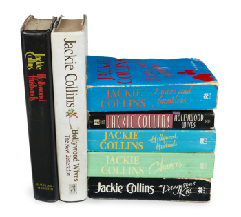 AMY WINEHOUSE JACKIE COLLINS BOOKS