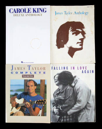 AMY WINEHOUSE JAMES TAYLOR AND CAROLE KING SONGBOOKS