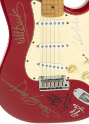 JIMMY PAGE, JEFF BECK, STEVIE RAY VAUGHAN AND OTHERS SIGNED ELECTRIC GUITAR - 2