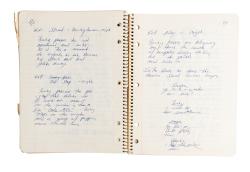 SYLVESTER STALLONE'S ORIGINAL HANDWRITTEN "ROCKY II" SCRIPT PAGES - 2