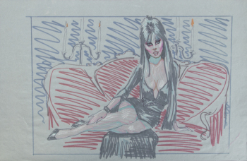 ELVIRA ROBERT REDDING SOFA DRAWING