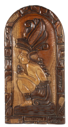 ROBERT EVANS CARVED PANEL