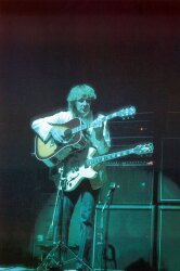 RUSH: ALEX LIFESON "CLOSER TO THE HEART" STUDIO AND STAGE PLAYED 1976 GIBSON DOVE ACOUSTIC GUITAR (WITH UK WORK PERMIT AND TOUR BOOK) WITH NFT - 9