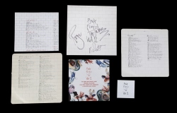 PINK FLOYD: ROGER WATERS AND NICK MASON SIGNED "THE WALL" RECORD ALBUM - 2