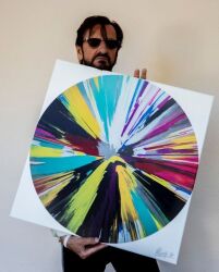 THE CREATIVE MIND OF A BEATLE: "GALAXY TWO #1/4" NFT AND RINGO STARR SIGNED PRINT - 2