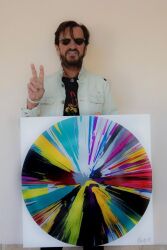 THE CREATIVE MIND OF A BEATLE: "GALAXY TWO #1/4" NFT AND RINGO STARR SIGNED PRINT - 4