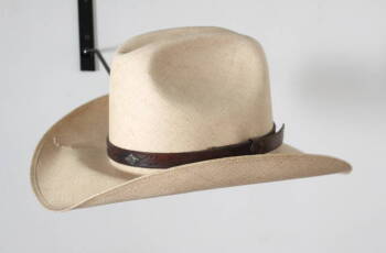 LARRY HAGMAN "J.R." RESISTOL PANAMA HAT