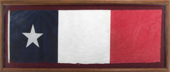 FRAMED LONE STAR FLAG