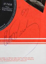 ELVIS PRESLEY SIGNED RECORD SLEEVE - 2