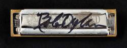 BOB DYLAN SIGNED HARMONICA