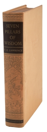 BETTY WHITE: INSCRIBED AND SIGNED "SEVEN PILLARS OF WISDOM" BOOK