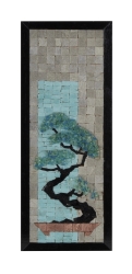 BETTY WHITE: DECORATIVE MOSAIC BONSAI WALL ART