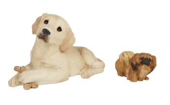 BETTY WHITE: DOG FIGURINES