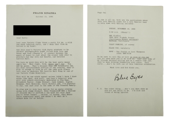 BETTY WHITE: INVITATION FROM FRANK SINATRA