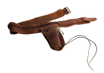 KENNY ROGERS: "THE GAMBLER" LEATHER HOLSTER