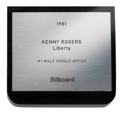 KENNY ROGERS: 1981 "#1 MALE SINGLE ARTIST" BILLBOARD AWARD - 2