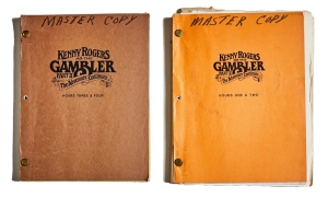 KENNY ROGERS: "THE GAMBLER II" MASTER COPY SCRIPTS