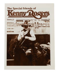 KENNY ROGERS: "THE GAMBLER II" PHOTOS AND NEWSLETTER