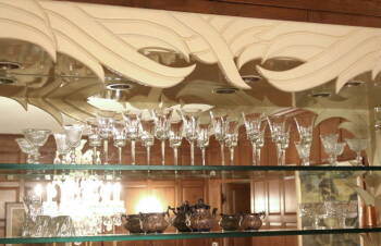 TWO PARTIAL SETS OF CRYSTAL STEMWARE