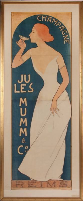 MAURICE REALIER-DUMAS ADVERTISING POSTER