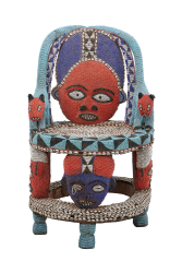 CHRISTINE MCVIE: AFRICAN BAMILEKE NOBILITY STOOL