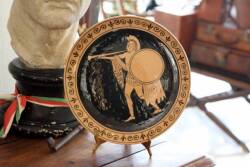 20TH CENTURY FOX PROP GRECO-ROMAN PLATE