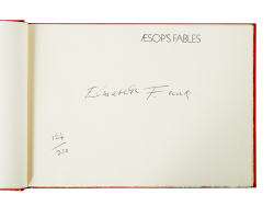 RICHARD CHAMBERLAIN: "THE SLIPPER AND THE ROSE" BRYAN FORBES GIFTED AND SIGNED ELISABETH FRINK "AESOP'S FABLES" BOOK - 5