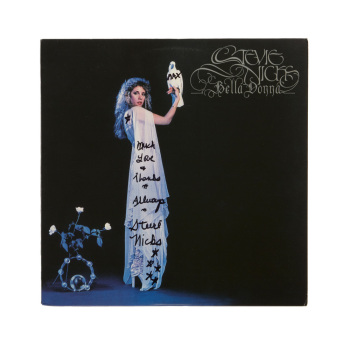 STEVIE NICKS: SIGNED "BELLA DONNA" RECORD ALBUM
