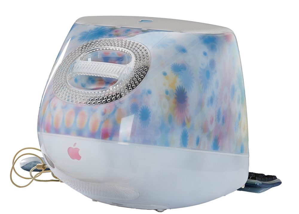 APPLE: 2001 IMAC G3 SPECIAL FLOWER POWER EDITION COMPUTER