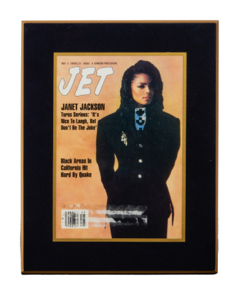 JANET JACKSON: "JET" MAGAZINE COVER PLAQUE