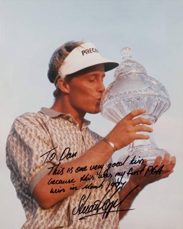 GOLF LEGENDS SIGNED ITEMS