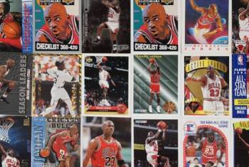 MICHAEL JORDAN BASKETBALL CARD ARCHIVE