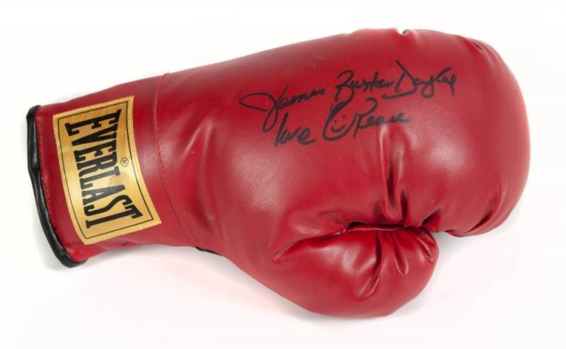 JAMES "BUSTER" DOUGLAS SIGNED BOXING GLOVE