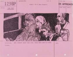 STAR WARS: A NEW HOPE PRODUCTION USED EFFECTS STORYBOARDS - 2
