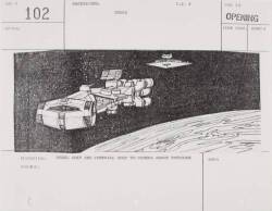 STAR WARS: A NEW HOPE PRODUCTION USED EFFECTS STORYBOARDS - 5