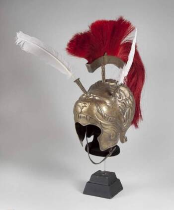 ALEXANDER COLIN FARRELL HERO METAL HELMET